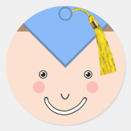 創造的な卒業クラシックラウンドステッカー ラウンドシール