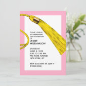 創造的な卒業パーティーの招待状 招待状 (スタンド正面)