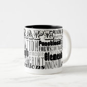 創造的な単語 ツートーンマグカップ (正面右)