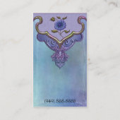 創造的な名刺からのサヴォイの家 名刺 (裏面)