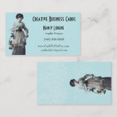 創造的な名刺からの水のAdalia 名刺 (正面/裏面)