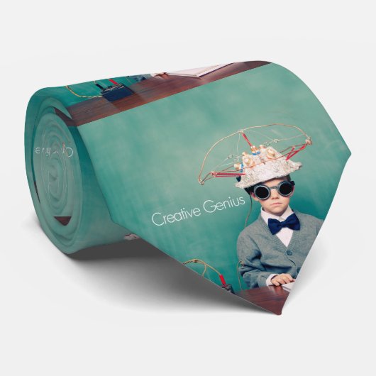 創造的な天才タイ ネクタイ (ロール)
