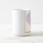 創造的な失読症のマグ コーヒーマグカップ (中央)