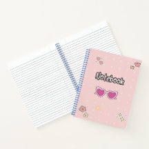 創造的な子供のためのカラフルなスパイラルノートブック