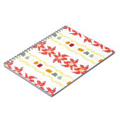 創造的な思考者のためのフラワースパイラルノート ノートブック (左側)