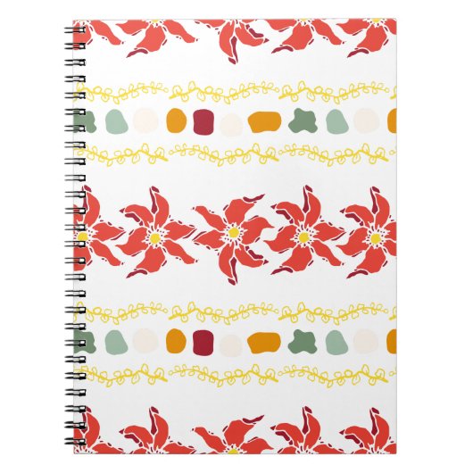 創造的な思考者のためのフラワースパイラルノート ノートブック (正面)