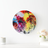 創造的な時計 ラージ壁時計 (ホーム)