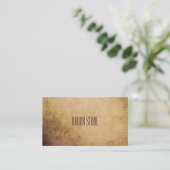 創造的な最小主義のグランジなまたは質の名刺 名刺 (スタンド正面)