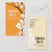 創造的な枝(イベントプランナー) 名刺 (正面/裏面)