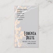 創造的な枝(イベントプランナー) 名刺 (裏面)