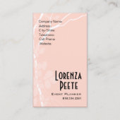 創造的な枝(イベントプランナー) 名刺 (裏面)