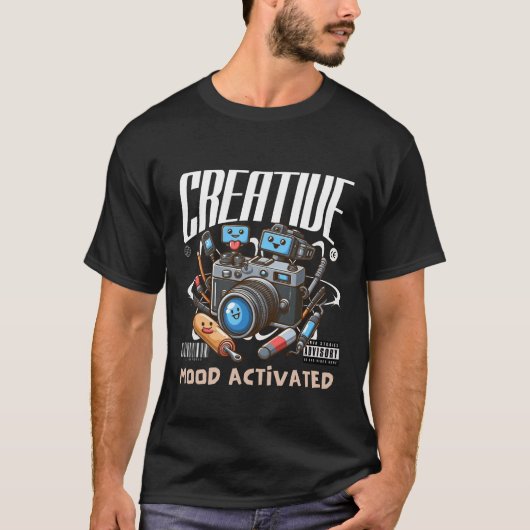 創造的な気分が活性化 Tシャツ (正面)