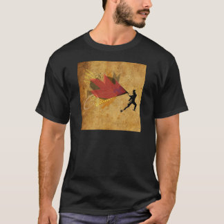 "創造的な激怒"の通りの芸術のデザイン Tシャツ
