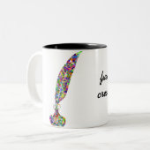 創造的な燃料のマグ ツートーンマグカップ (正面左)