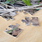 創造的な花の風景写真ジグソーパズル ジグソーパズル (側面)