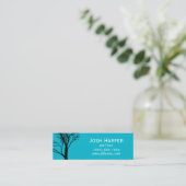 創造的な芸術の木 スキニー名刺 (スタンド正面)