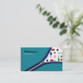 創造的な薬学の名刺 名刺 (スタンド正面)