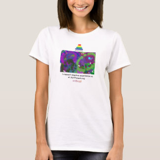 創造的な表現のための女性のTシャツ Tシャツ