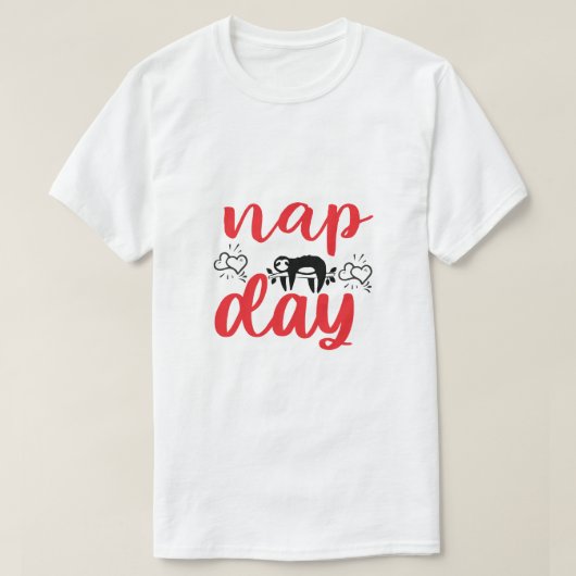 創造的な赤黒スタイルのアートワーク Tシャツ (デザイン正面)