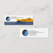 創造的な配分の矢の記号論理学ディレクター スキニー名刺 (正面/裏面)