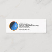 創造的な配分の矢の記号論理学ディレクター スキニー名刺 (裏面)