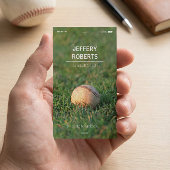 創造的な野球コーチ 野球トレーナー 名刺