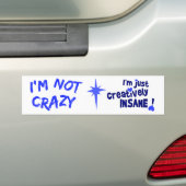 創造的非常識なバンパーステッカー バンパーステッカー (車上)