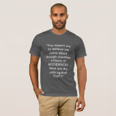創造知恵引用文 Tシャツ (正面フル)