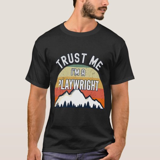 劇作家の信頼I'm a Scriptoist Tシャツ (正面)
