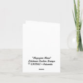 劇場かわいらしのバレンタインデー シーズンカード (裏面)