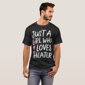 劇場が好きな女の子 Tシャツ (正面フル)