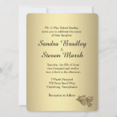 劇場での結婚式招待状 招待状 (正面)