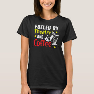 劇場とコーヒーブロードウェイの演奏者によって煽られる Tシャツ