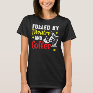 劇場とコーヒーブロードウェイの演奏者によって煽られる Tシャツ