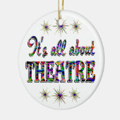 劇場について セラミックオーナメント (左)