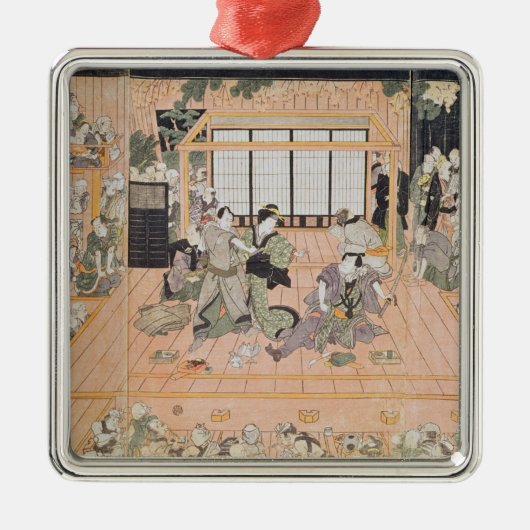 劇場のインテリア メタルオーナメント (正面)