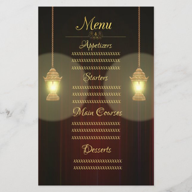 劇場のカーテンランプ (正面)