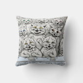 劇場のクッションのヴィンテージのルイWain猫 クッション (裏面)