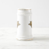 劇場のステインの金喜劇の悲劇のマスク ビールジョッキ (中央)