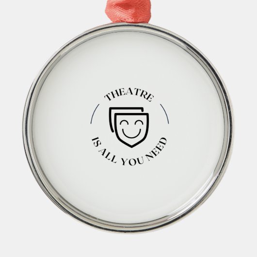 劇場のニーズ メタルオーナメント (正面)