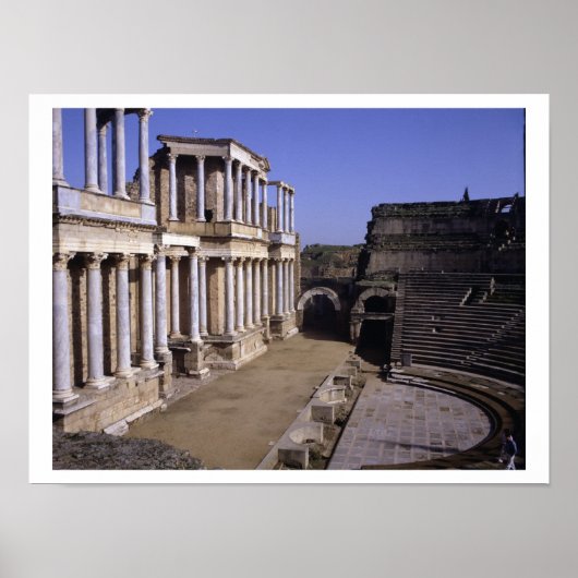 劇場のビュー、開始24 BC （写真） ポスター (正面)