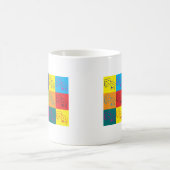 劇場のポップアート コーヒーマグカップ (中央)