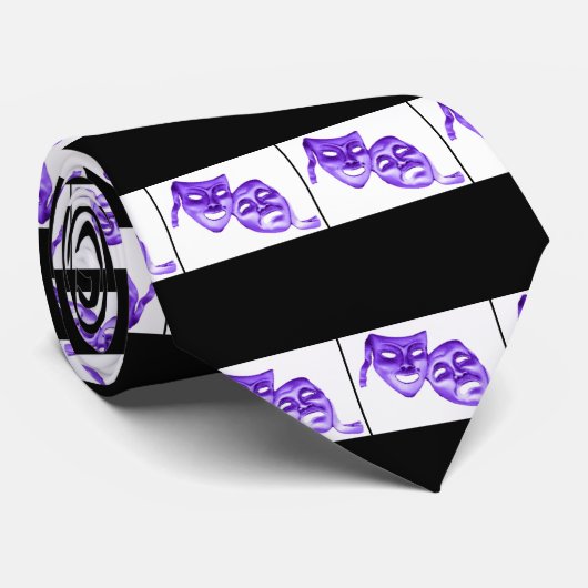 劇場のマスクのタイ ネクタイ (ロール)