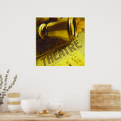 劇場の双眼鏡 ポスター (キッチン)