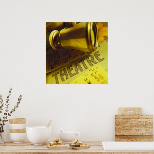 劇場の双眼鏡 ポスター (キッチン)