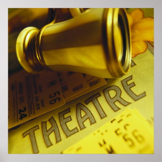 劇場の双眼鏡 ポスター (正面)