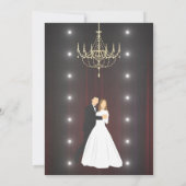 劇場の幕掛け 招待状 (裏面)