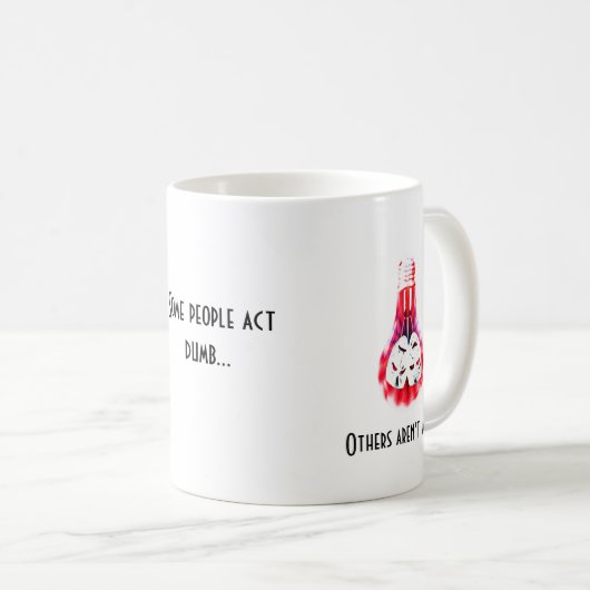 劇場の引用語句の機能 コーヒーマグカップ (正面右)