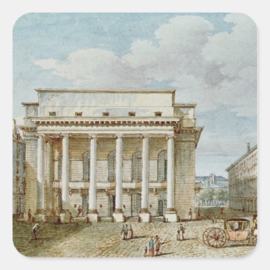 劇場の正面の眺め一連 スクエアシール (正面)