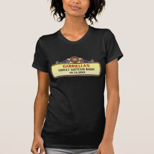 劇場の玄関ひさしの菓子16 Tシャツ